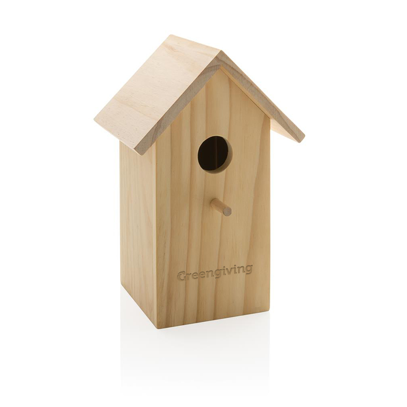 FSC vogelhuisje | Eco relatiegeschenk